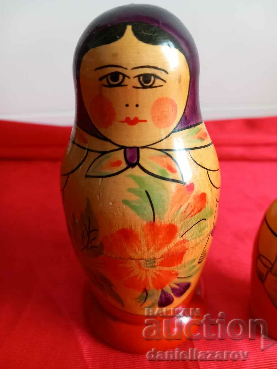 1961 Matryoshka, Matryoshka USSR 3 in 1 with price 30.00 BGN | € 15.34 1961 Matryoshka, Matryoshka USSR 3 in 1 with price 30.00 BGN | € 15.34