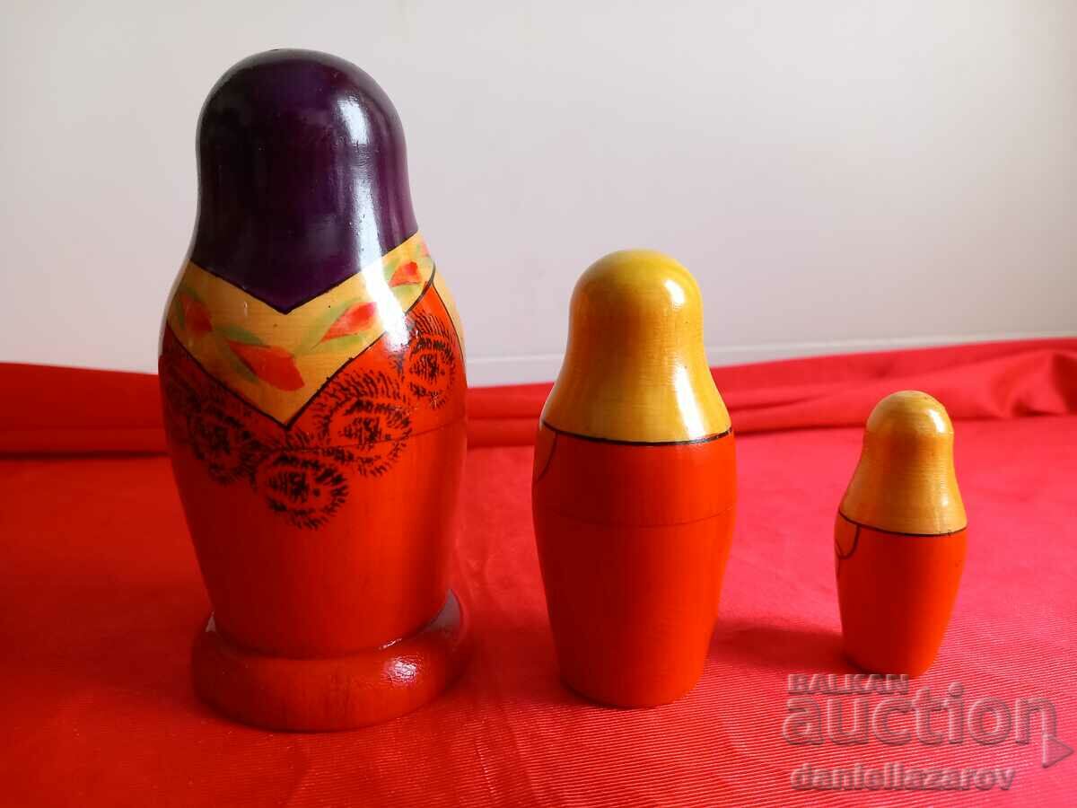 Delivery of 1961 Matryoshka, Matryoshka USSR 3 in 1 Delivery of 1961 Matryoshka, Matryoshka USSR 3 in 1