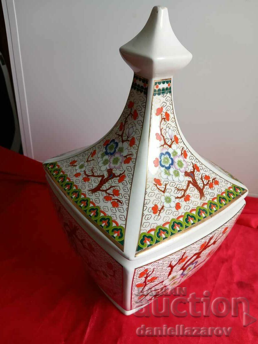 Livrarea Urnă chinezească mare veche, vază, marcată!