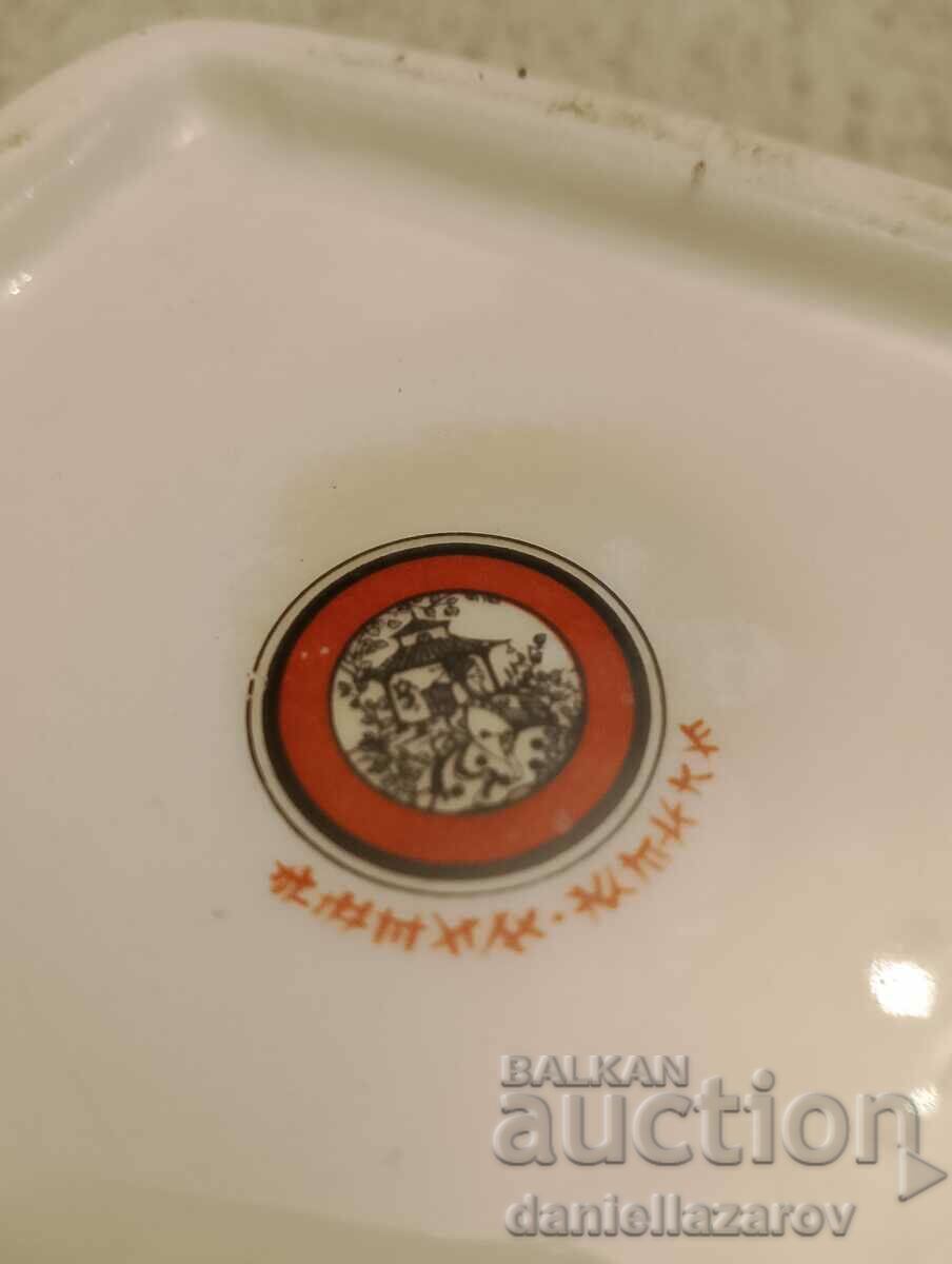 Urnă chinezească mare veche, vază, marcată! - 7