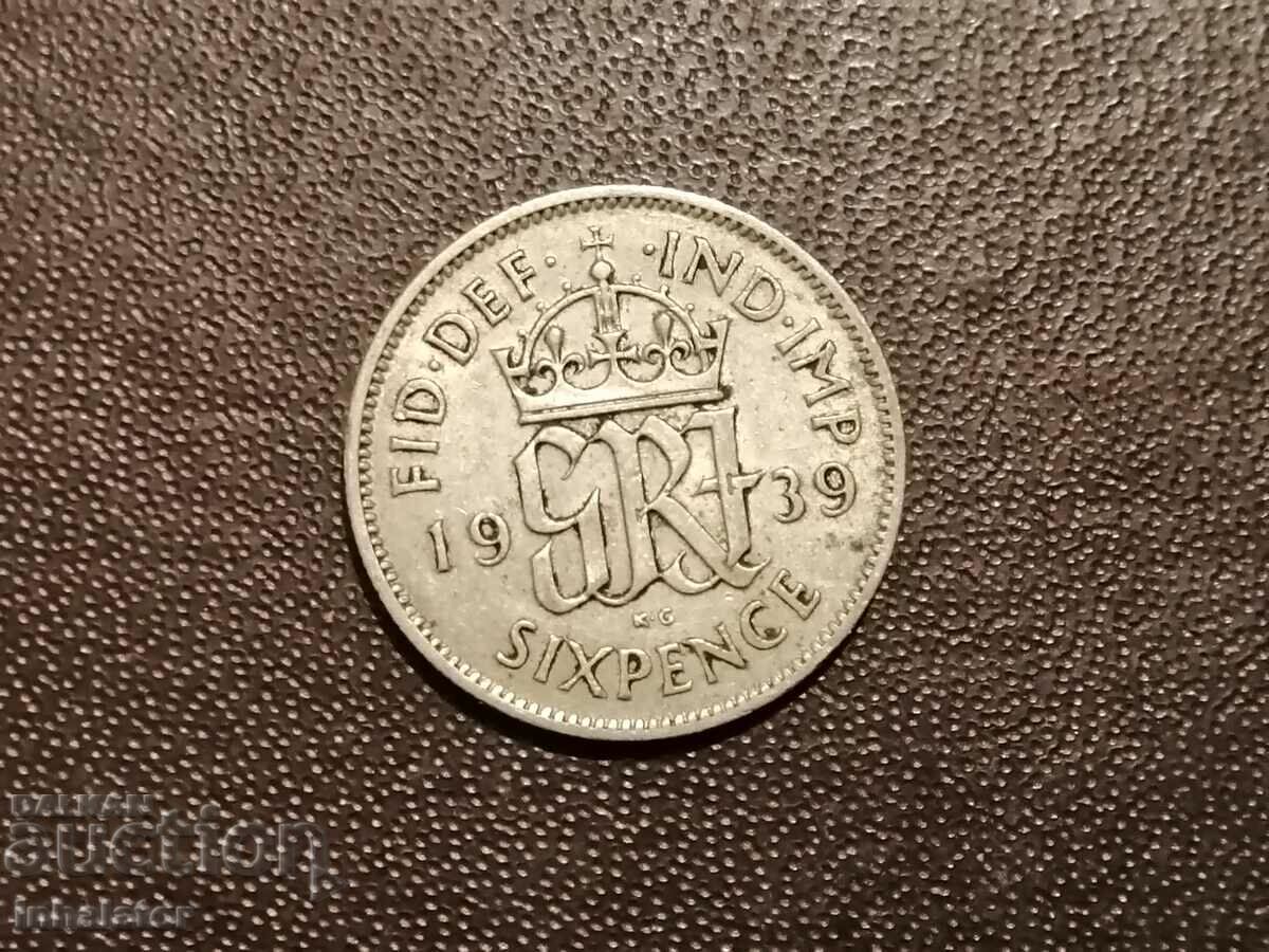 1939 6 pence