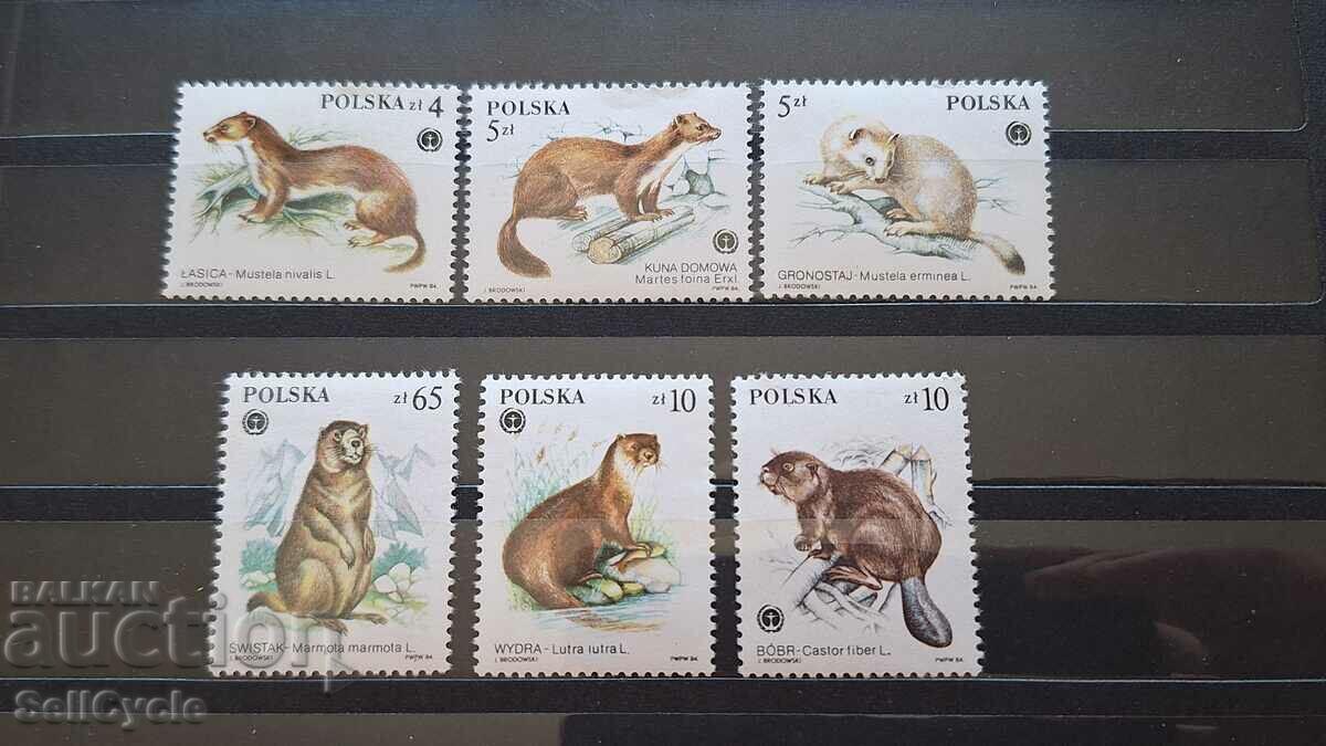 ✅ SERIE PURA DE MARMII POSTALE - FAUNA❗