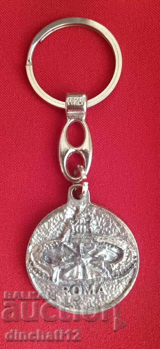 Auction Keychain Rome - ROMA PAPA FRANCESCO Auction Keychain Rome - ROMA PAPA FRANCESCO