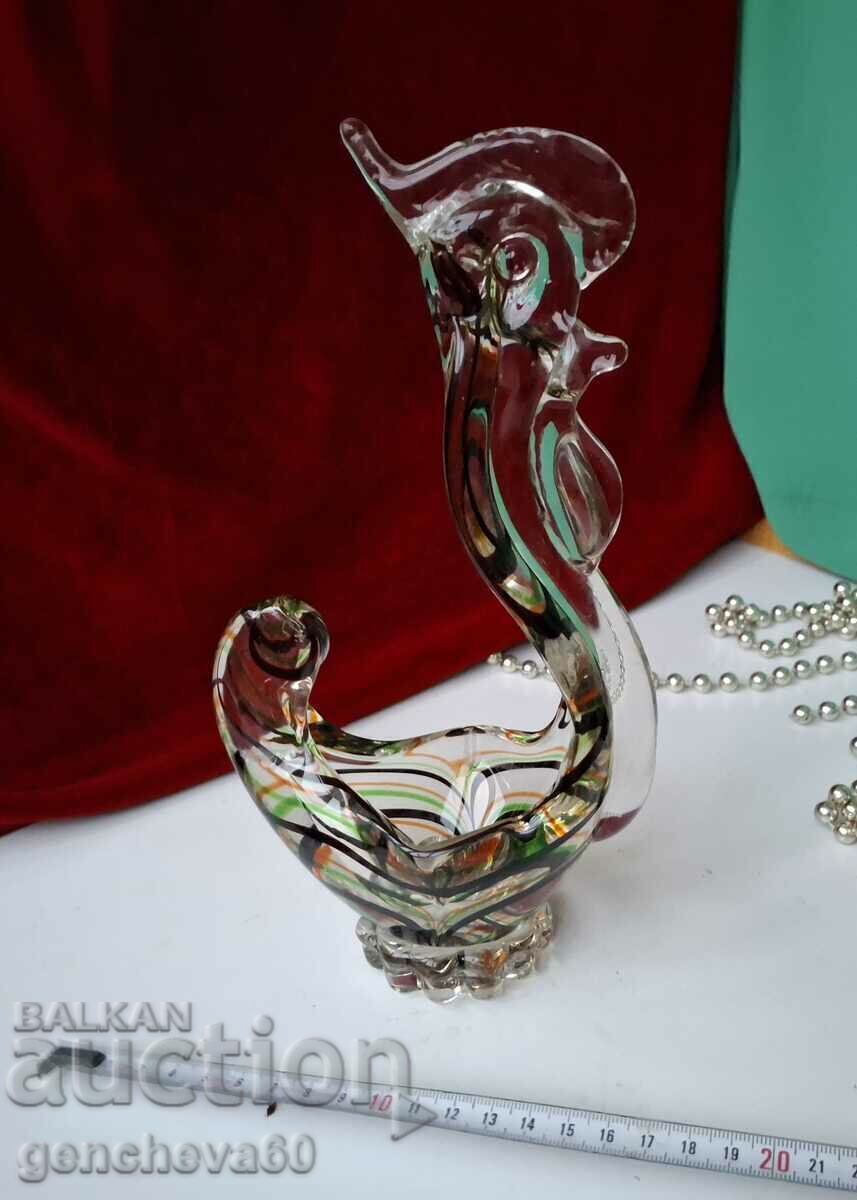 Auction Vintage Rooster Murano Style Figure Auction Vintage Rooster Murano Style Figure