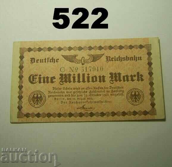 Berlin 1 million mark 1923 XF Germany