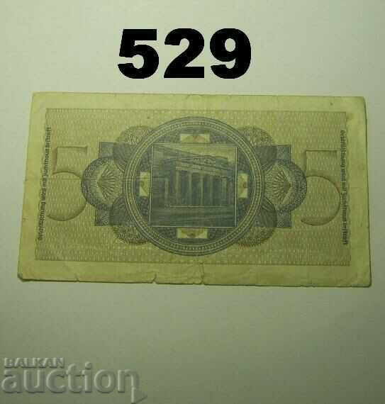 Germany 5 marks (1939 - 1944) with price 2.00 BGN | € 1.02 Germany 5 marks (1939 - 1944) with price 2.00 BGN | € 1.02