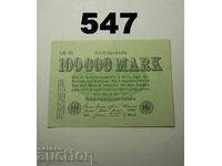 Berlin 100000 mark 1923 AUNC Germania