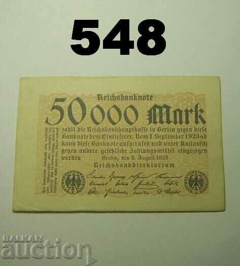 Berlin 50000 mark 1923 XF+ Germany