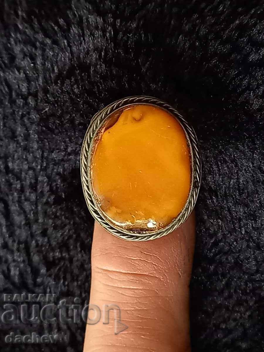 Rare Vintage FORGED Collector's Pafta Wear Ring - 7