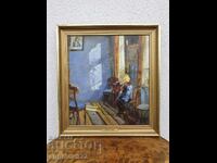 Beautiful painting on canvas by Anna Ancher