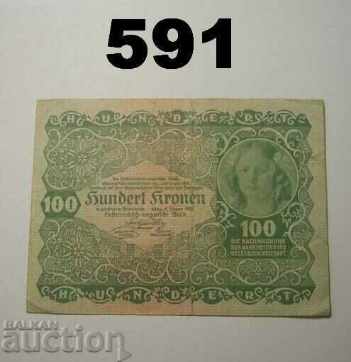 Austria 100 kroner 1922