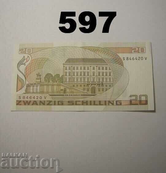 Austria 20 Shillings 1986 XF+ with price 6.00 BGN | € 3.07 Austria 20 Shillings 1986 XF+ with price 6.00 BGN | € 3.07