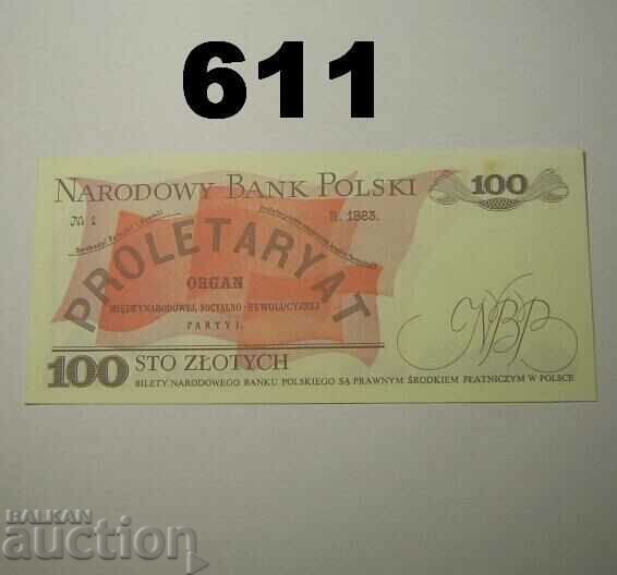 Poland 100 zlotys 1988 UNC with price 2.00 BGN | € 1.02 Poland 100 zlotys 1988 UNC with price 2.00 BGN | € 1.02