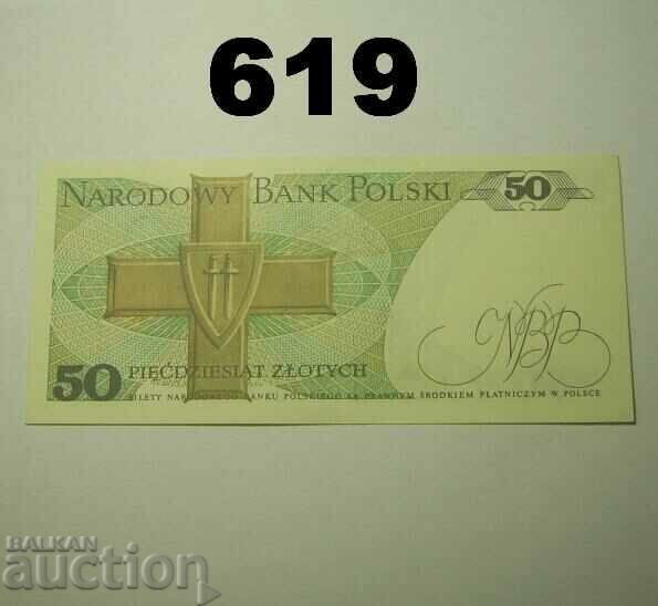 Poland 50 zlotys 1988 aUNC with price 1.00 BGN | € 0.51 Poland 50 zlotys 1988 aUNC with price 1.00 BGN | € 0.51