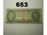 Ungaria 10 Forint 1962 VF