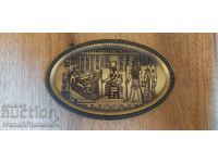 Пано метално Египет двустранно