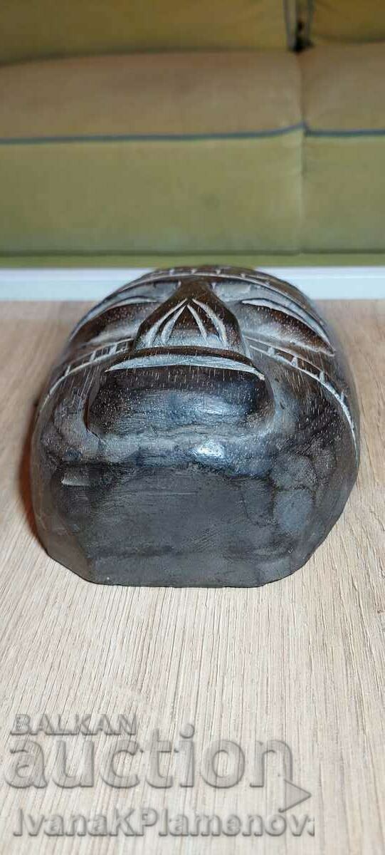 Wood carving Africa mask - 5