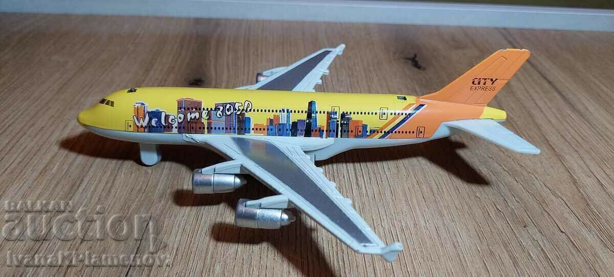 Δημοπρασία Μεταλλικό αεροπλάνο για συλλέκτες