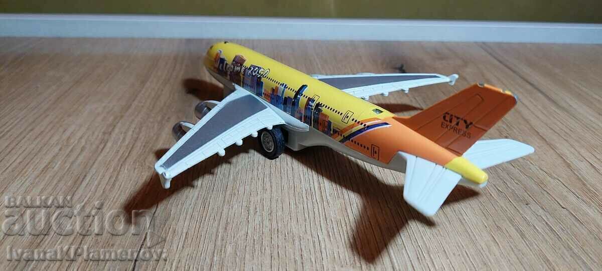 Παράδοση Μεταλλικό αεροπλάνο για συλλέκτες