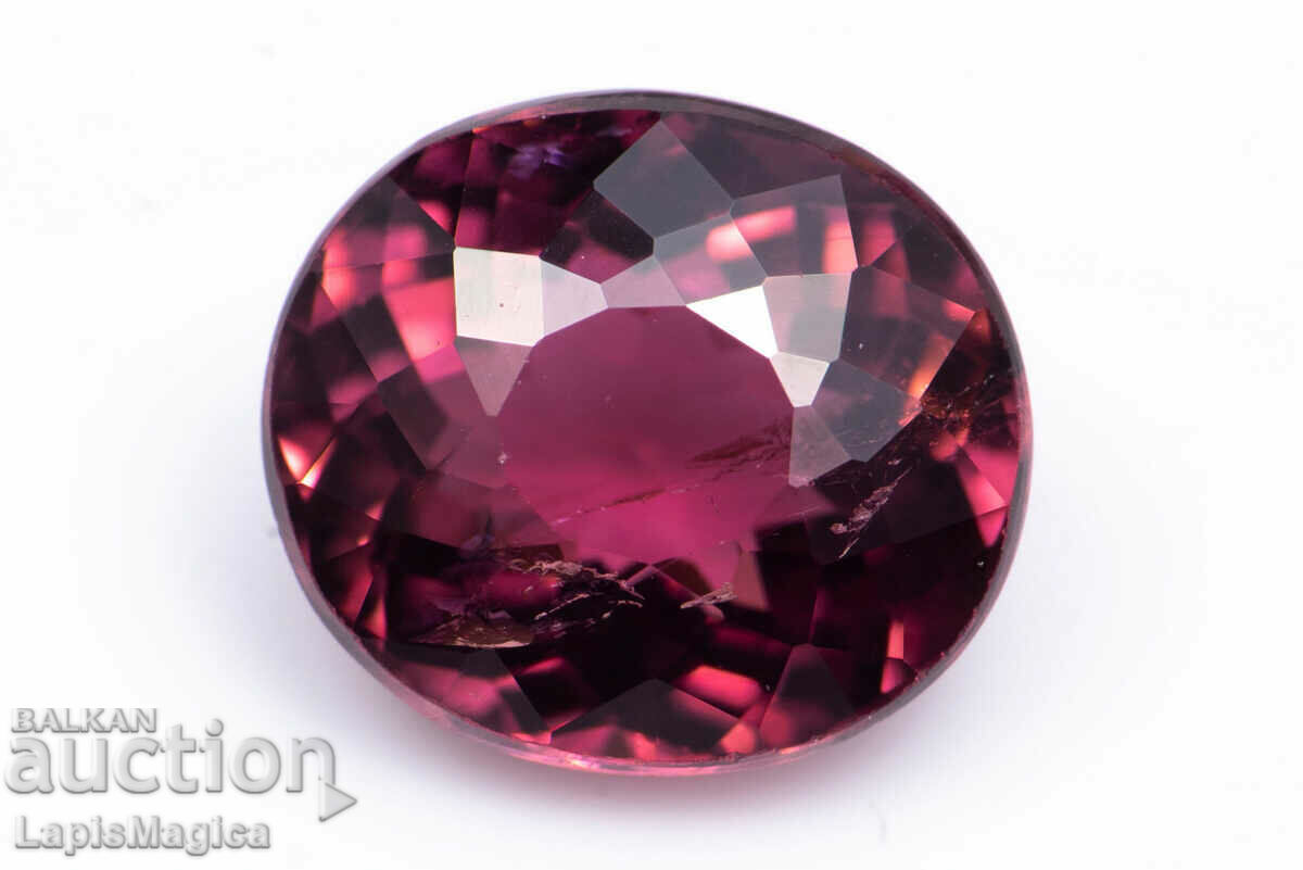 Rubellite Pink Tourmaline 1.77ct Oval Cut