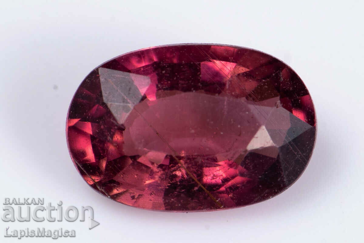 Rubellite Pink Tourmaline 0.62ct Oval Cut