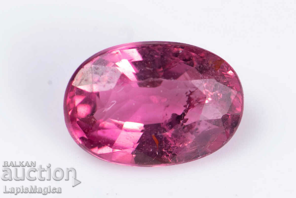 Rubellite Pink Tourmaline 0.53ct Oval Cut