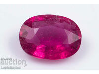 Rubellite Pink Tourmaline 0.78ct Oval Cut