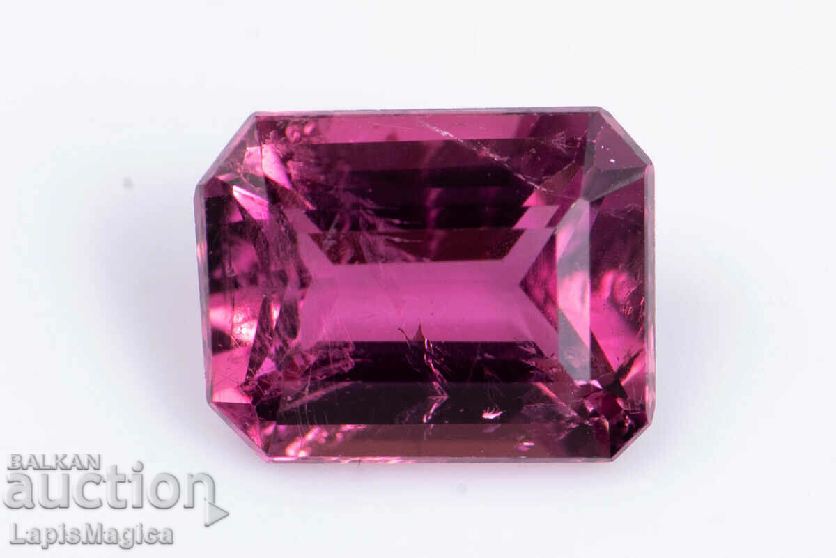 Rubellite Pink Tourmaline 0,54ct Οκτάγωνο Κοπή