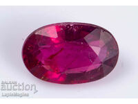 Rubellite Pink Tourmaline 0.78ct Oval Cut