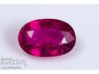 Rubellite Pink Tourmaline 0.60ct Oval Cut