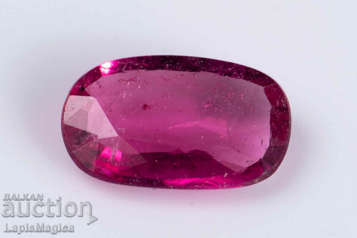 Rubellite Pink Tourmaline 0.65ct Oval Cut