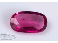 Rubellite Ροζ Τουρμαλίνη 0,65ct Οβάλ Κοπή