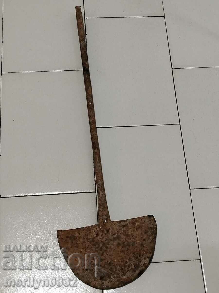 Hand-forged ploughshare from an old plough, wrought iron with price 48.00 BGN | € 24.54 Hand-forged ploughshare from an old plough, wrought iron with price 48.00 BGN | € 24.54