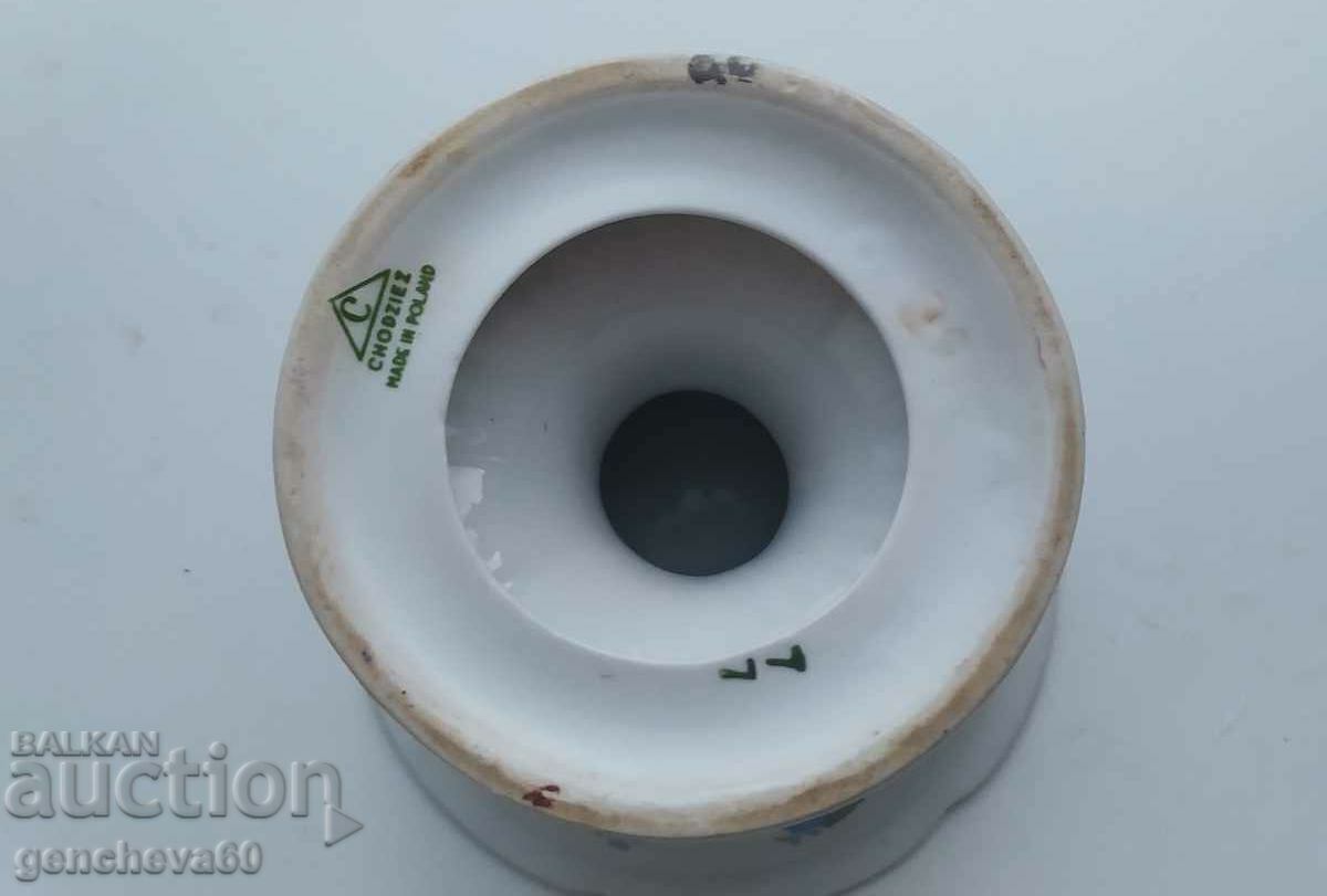 Δημοπρασία Όμορφη πορσελάνινη φρουτιέρα Chodziez Δημοπρασία Όμορφη πορσελάνινη φρουτιέρα Chodziez