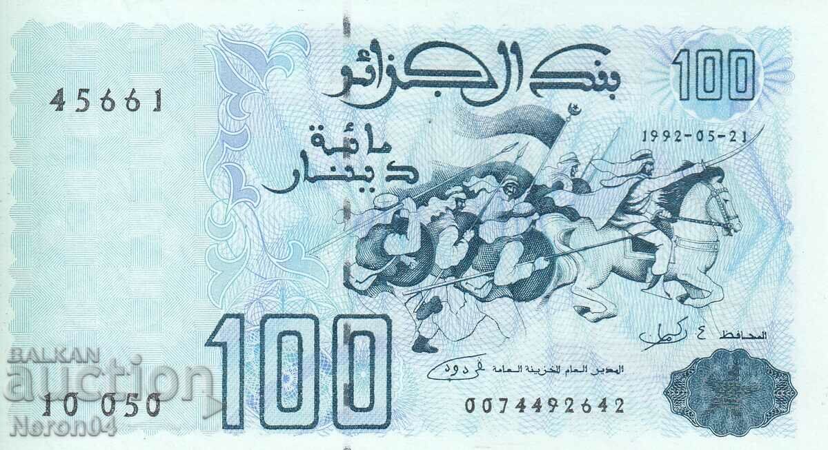 100 de dinari 1992, Algeria