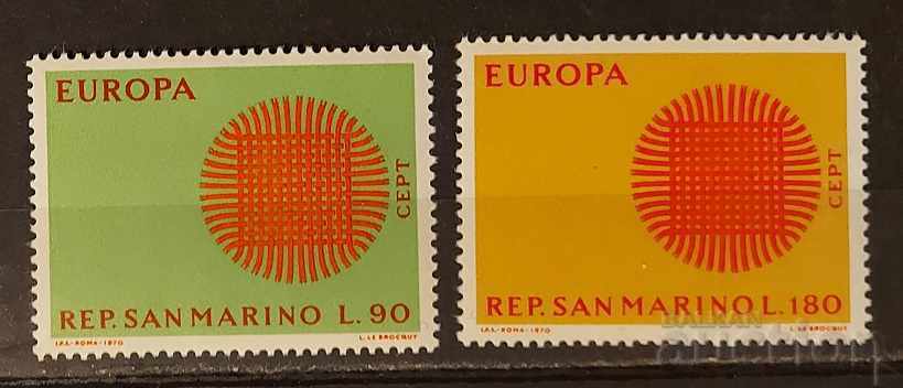 Сан Марино 1970 Европа CEPT MNH