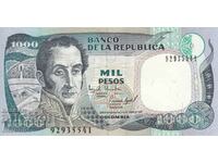 1000 pesos 1995, Columbia