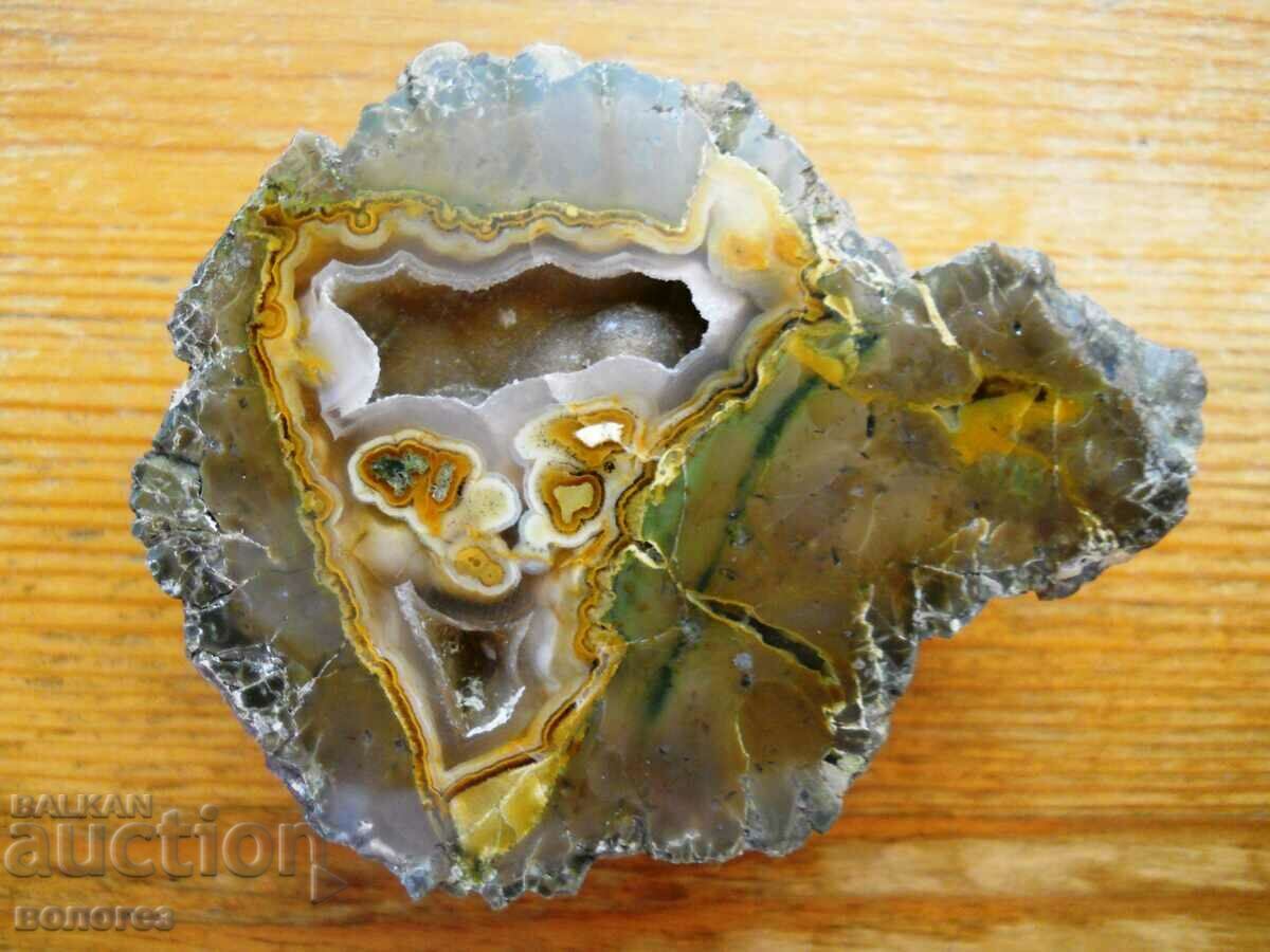 Agate lithophysis (perfect polish)