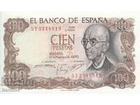 100 pesetas 1970, Spain