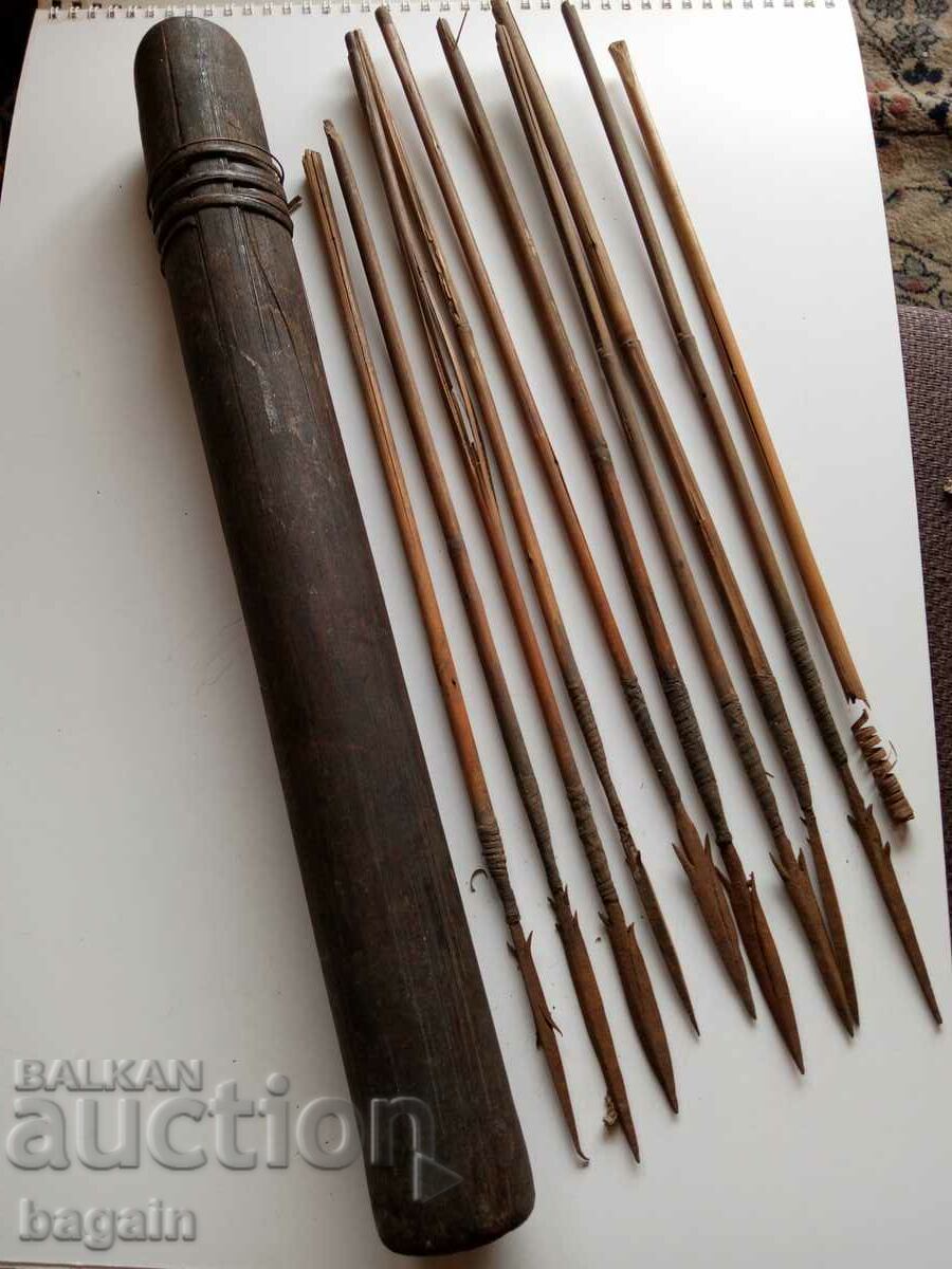 A unique quiver of arrows.