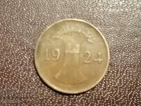 1924 year 1 pfennig A Germany