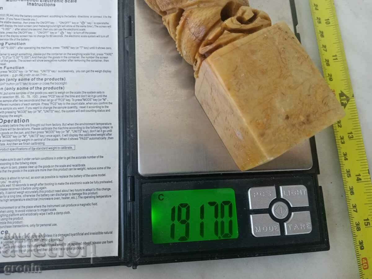 Παράδοση Δράκος, δράκος, φιγούρα, νεφρίτης, νεφρίτης, σφραγίδα, σκαλισμένο, 190k, Κίνα