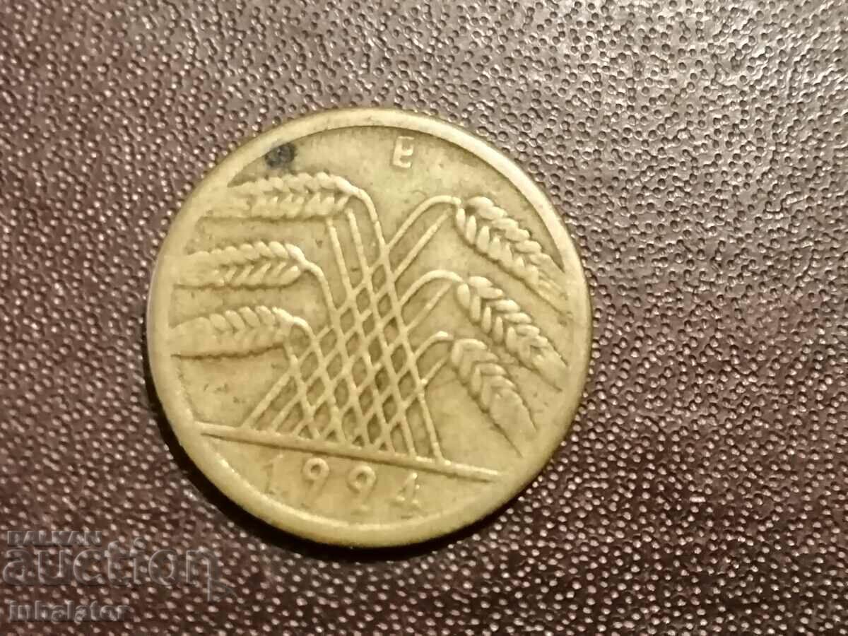 1924 10 pfennig E Germany