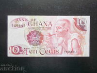 GHANA, 10 cedis, 1978, UNC-