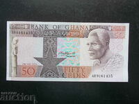 GHANA, 50 cedi, 1979, UNC