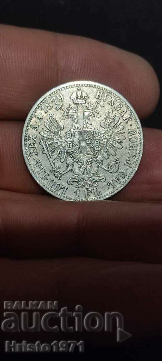 1 Florin 1879 cu preț € 38.00 | 74.32 BGN