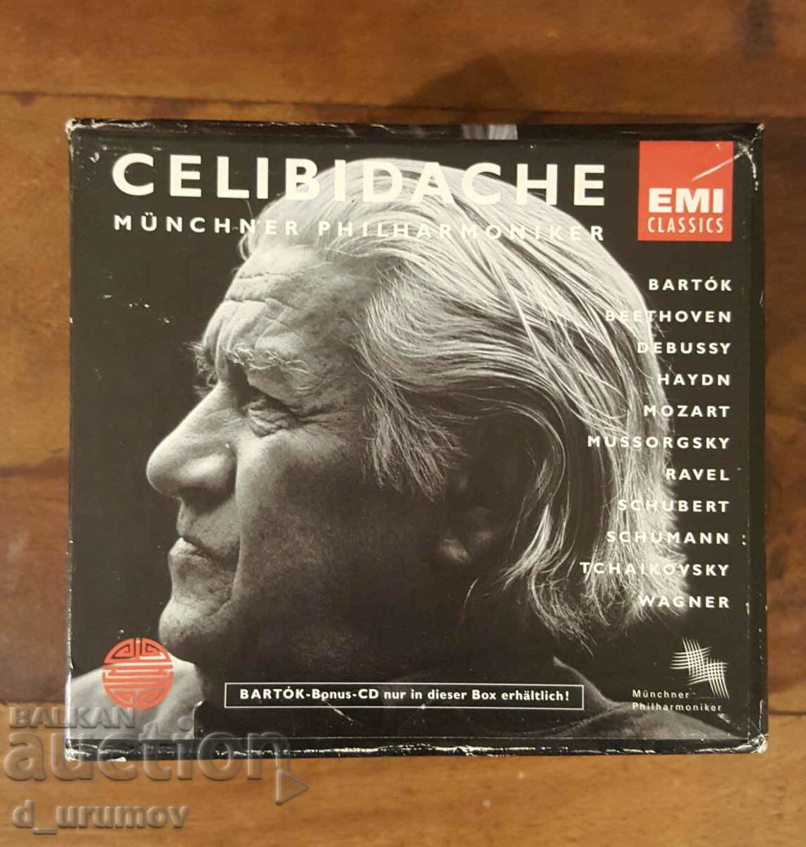 Sergiu Celibidache, Münchner Philharmoniker - set de 11 discuri