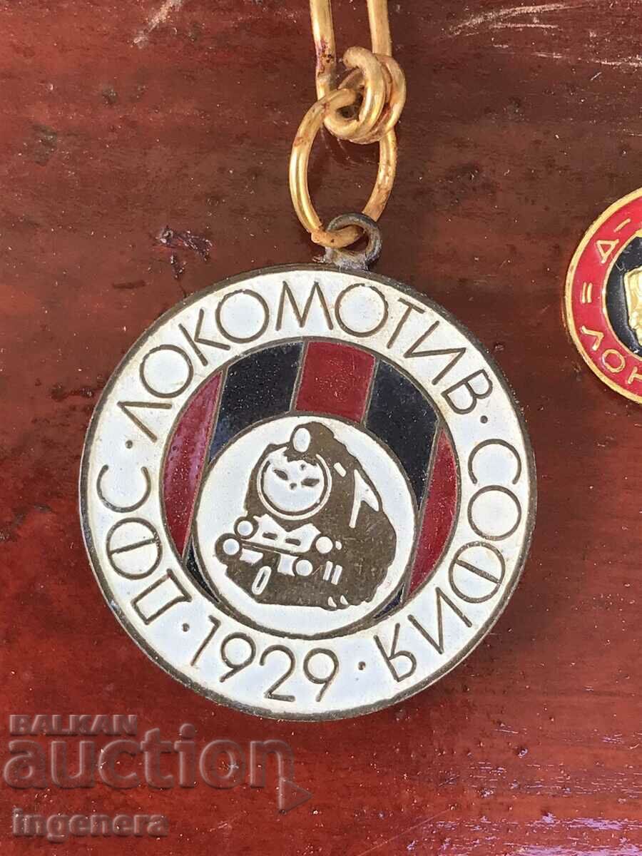 BADGE BADGES KEY HOLDER FC "LOKOMOTIV" SOFIA - 6 BADGE BADGES KEY HOLDER FC "LOKOMOTIV" SOFIA - 6