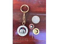 BADGE BADGES KEY HOLDER FC "LOKOMOTIV" SOFIA