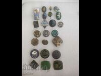 Set of hunting badges BLRS